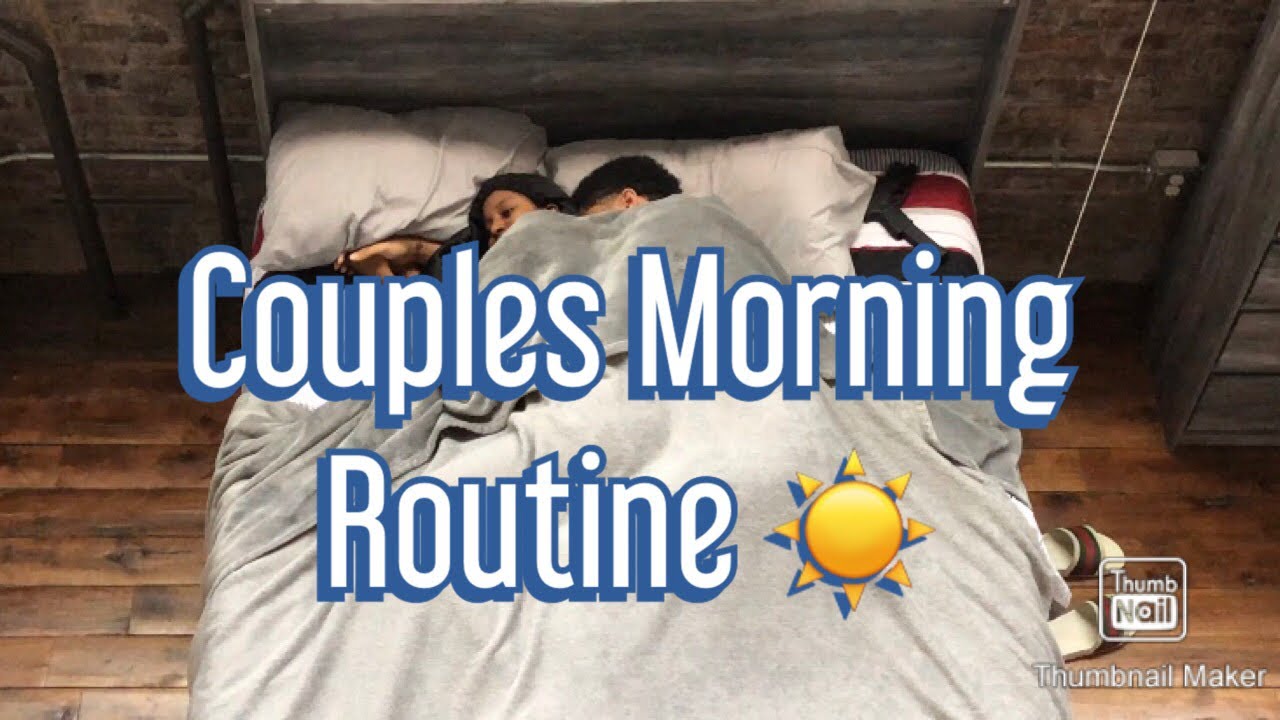 Our couples  Morning Routine Pregnant edition