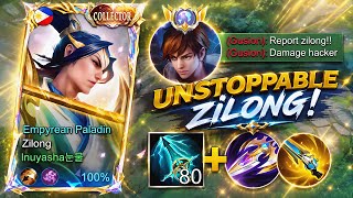 ZILONG NEW 1 SHOT BUILD 2026 😱 INSTANT DELETE!! (zilong best build 2026) screenshot 2