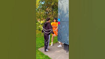 Trap from the Squid Game Dolls…🤫🦑 #twins #squidgame #pranks