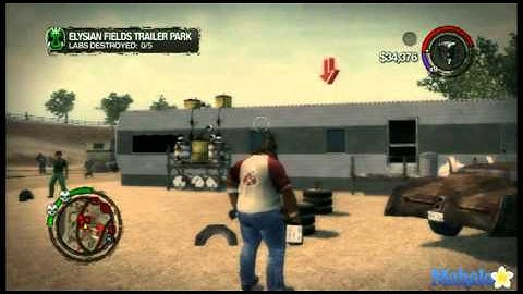 Saints Row 2 Walkthrough-Sons of Samedi-Elysian Fields Trailer Park