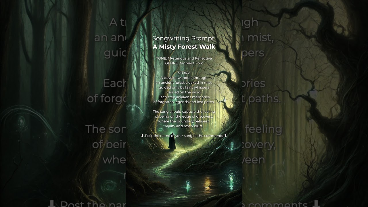 Songwriting Prompt: A Misty Forest Walk
