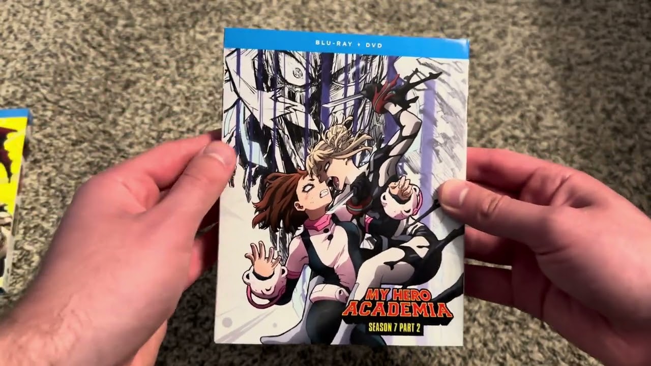 僕のヒーローアカデミア シーズン 7 パート 1&2 Blu-Ray 開封
