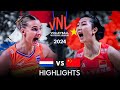 🇨🇳 CHINA vs NETHERLANDS 🇳🇱 | Highlights | Women