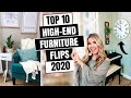 My 10 Most Popular Extreme Furniture Flips from 2020 - My All time best thrifted furniture!