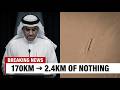 1 MINUTE AGO: The Line Was Supposed to Be 170km — Satellite Shows 2.4km of Nothing