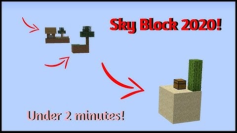 [2020] How to install SkyBlock for Minecraft 1.15 in under 2 minutes!!