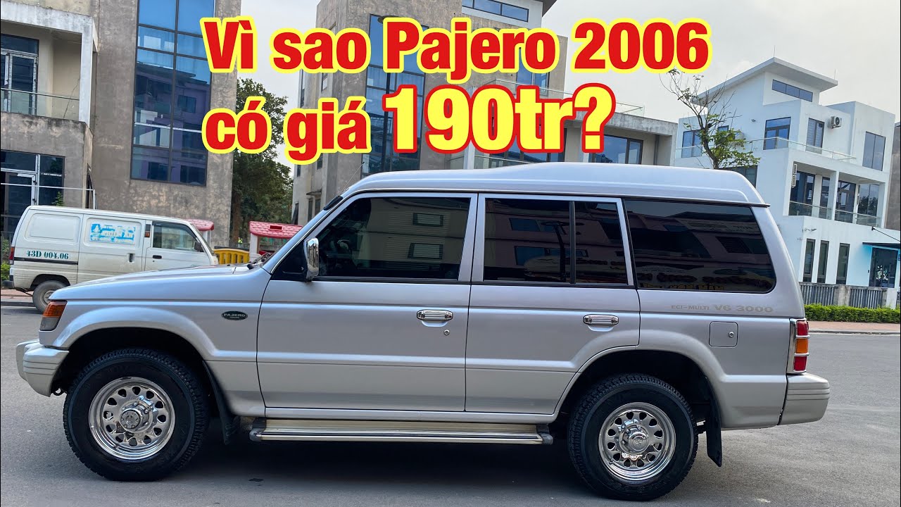 [ ĐÃ BÁN] 🛑 Các bác khám phá cùng Em mẫu Pajero 2006 nhé. giá 190tr theo các bác có đáng mua không?