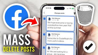 How To Mass Delete Posts On Facebook - Full Guide