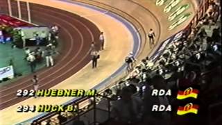 Bahnrad WM 1987 Wien - oder die DDR Festspiele