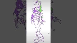 Clawdeen Wolf Speedpaint 2022