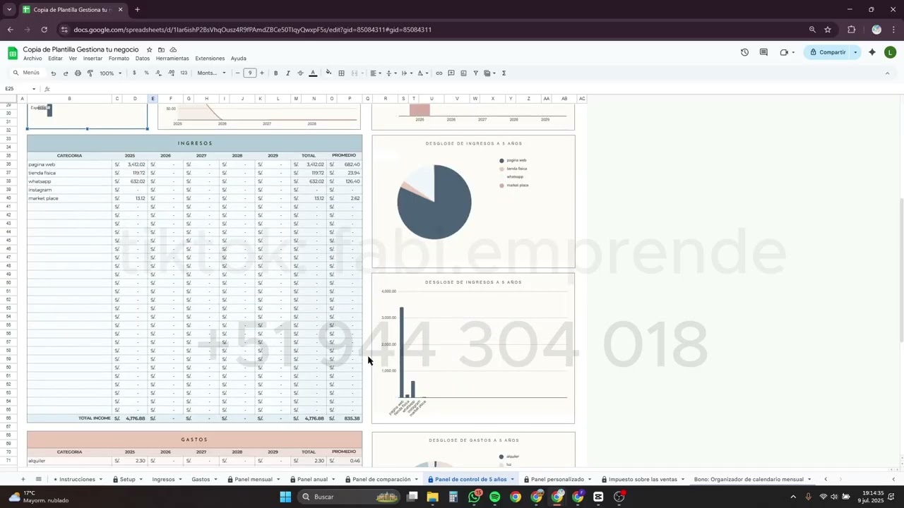 Ver demo de la plantilla