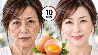 Japanese Egg Mask Erases Wrinkles & Dark Spots in 10 Minutes, Even at 70! screenshot 3