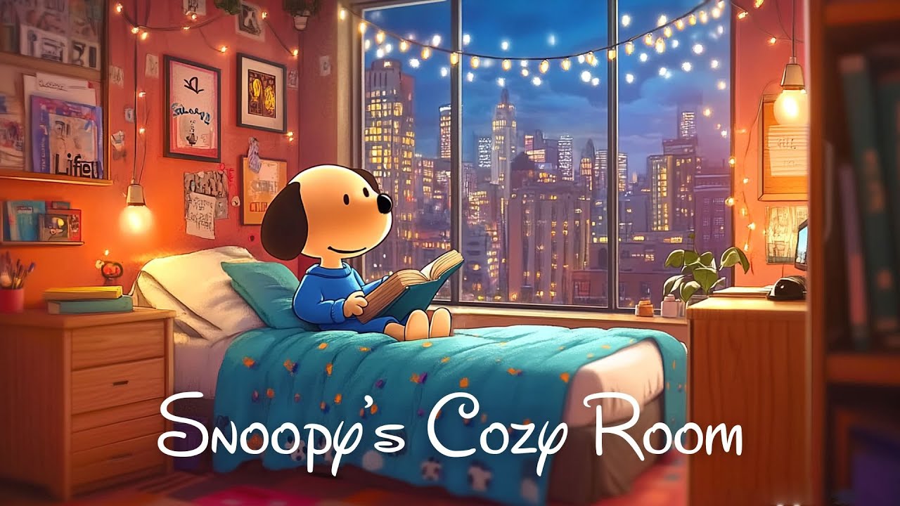 Snoopy s warm and happy new year jazz playlist for relaxing