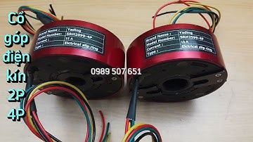 cổ góp điện hộp kín 2 pha 4 pha, co gop dien kin srh2078-2p, arh2578-2p,  vanh gop dien kin srh3899