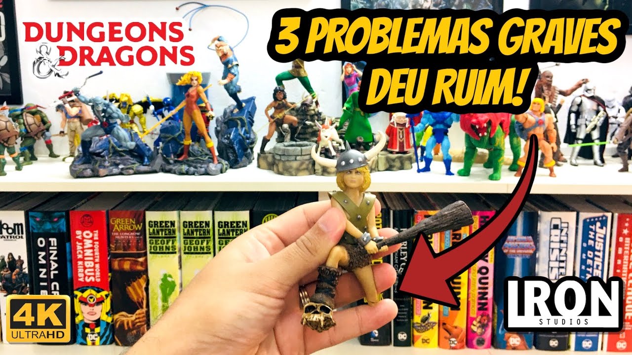 PRESTO, BOBBY & UNI - CAVERNA DO DRAGÃO: IRON STUDIOS | REVIEW 4K - YouTube