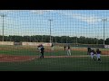 Kent State&#39;s Peyton Cariaco gets final out for Macon Bacon vs. Lexington County 7/16/22