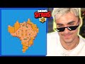 JOGUEI O NOVO MAPA BRAWZIL NO BRAWL STARS!!