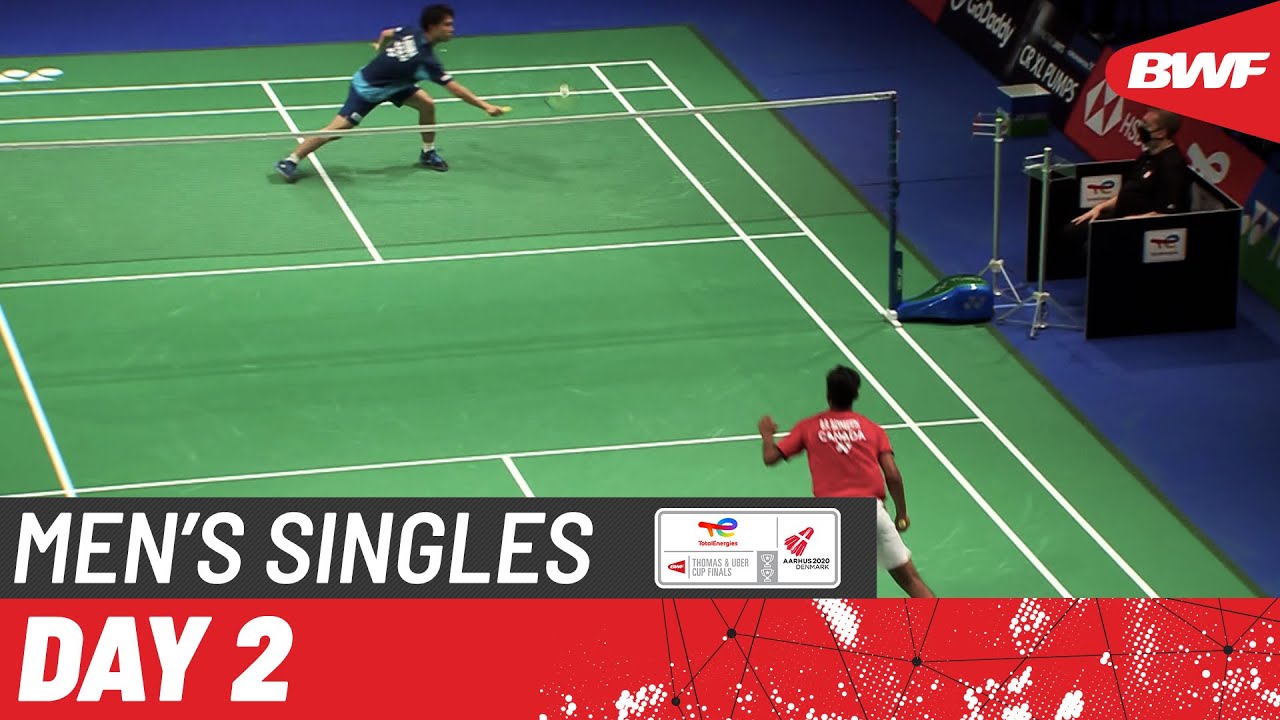BWF Thomas Cup | Kodai Naraoka (JPN) vs B. R. Sankeerth (CAN) | Group D