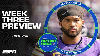 The Week 3 Calls to WIN You Your Fantasy Matchup | Fantasy Focus