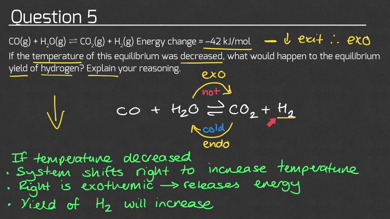 Equilibrium - End of Topic Questions | GCSE Chemistry | 4.6.2