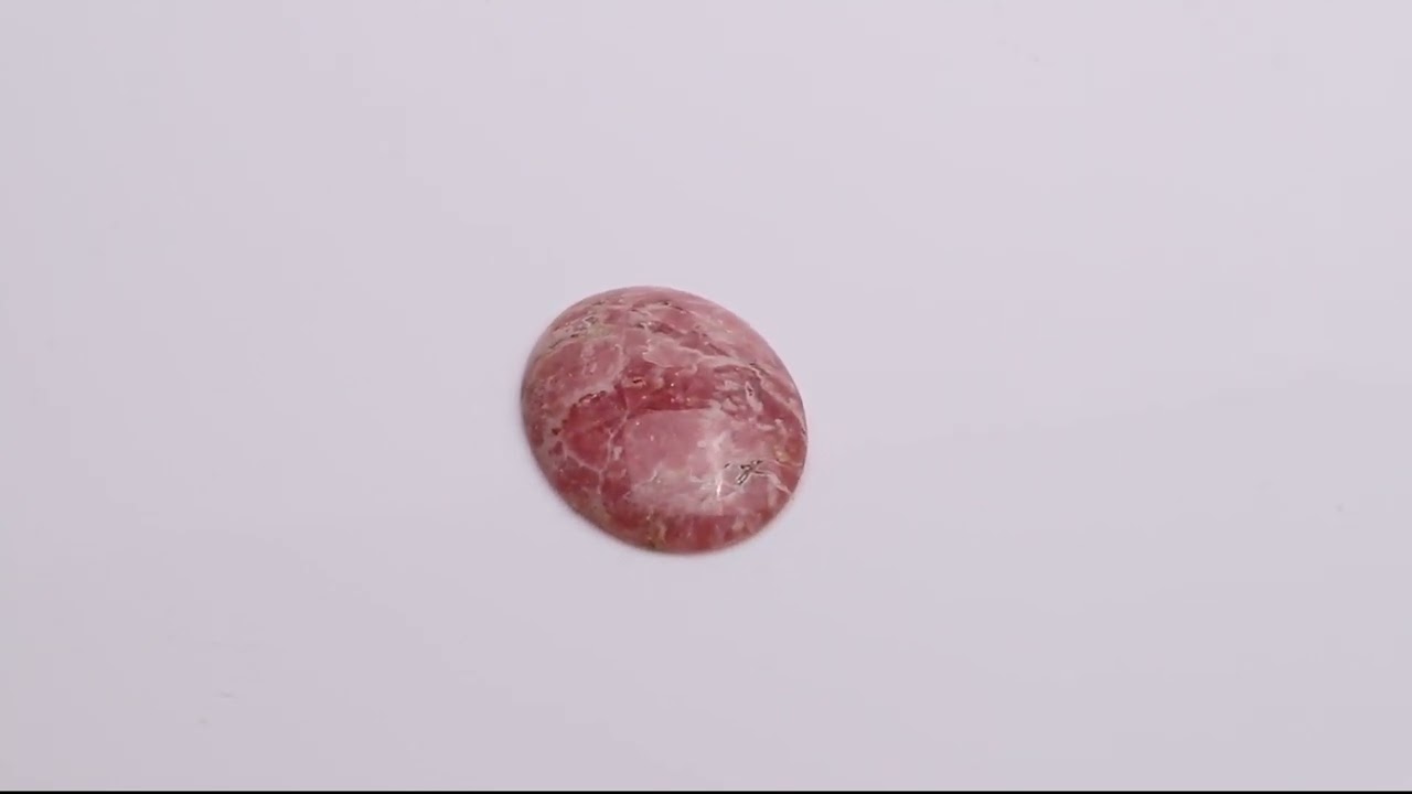 Rhodochrosite Oval Cabochon Size 40x30 MM AAA Grade 1 Pcs Lot Weight 73 Cts