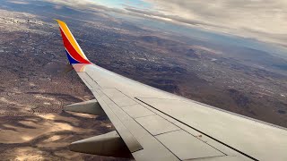 [4K] - Full Flight - Southwest Airlines - Boeing 737-7H4 - LAS-TUL - N253WN - WN928 - IFS Ep. 747