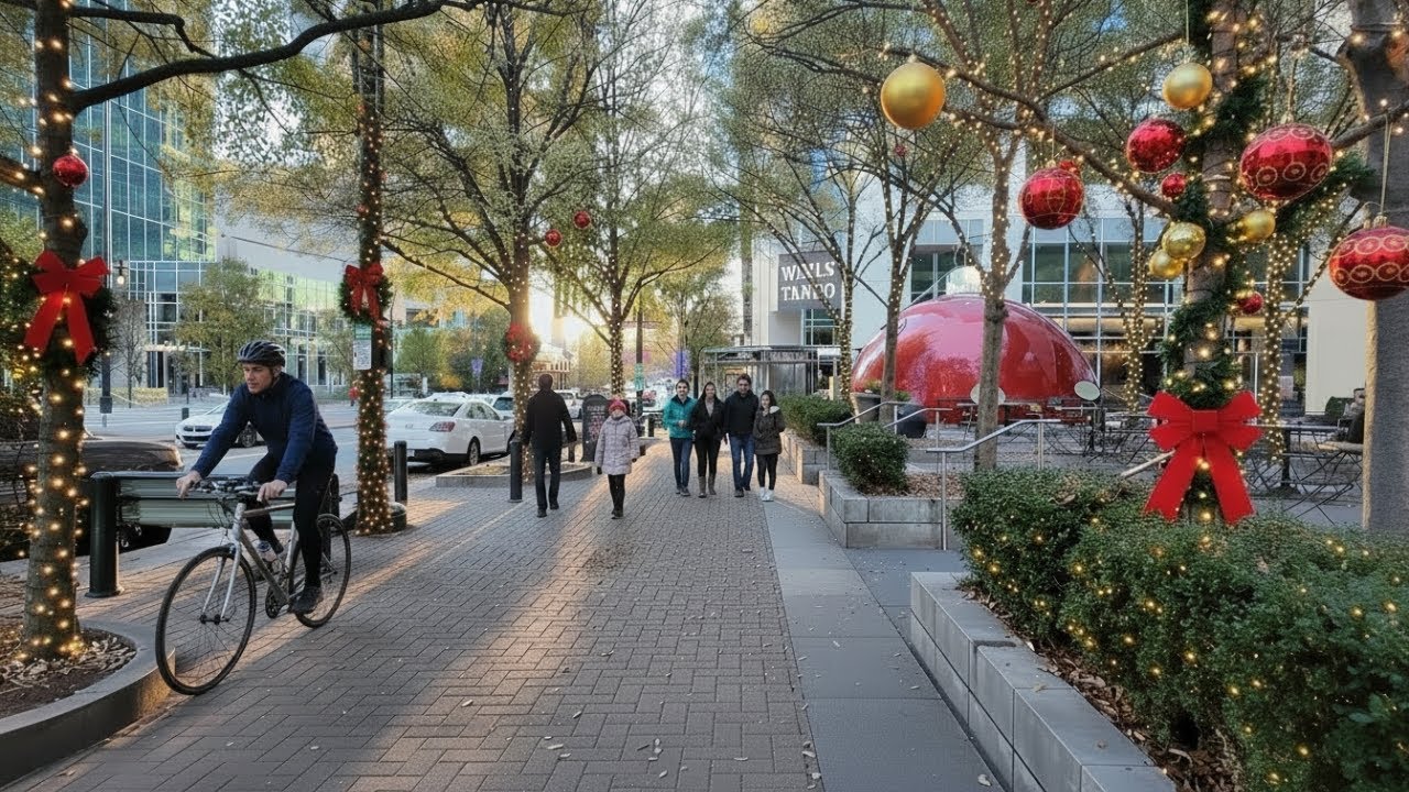 Charlotte, North Carolina: 4K Walking Tour