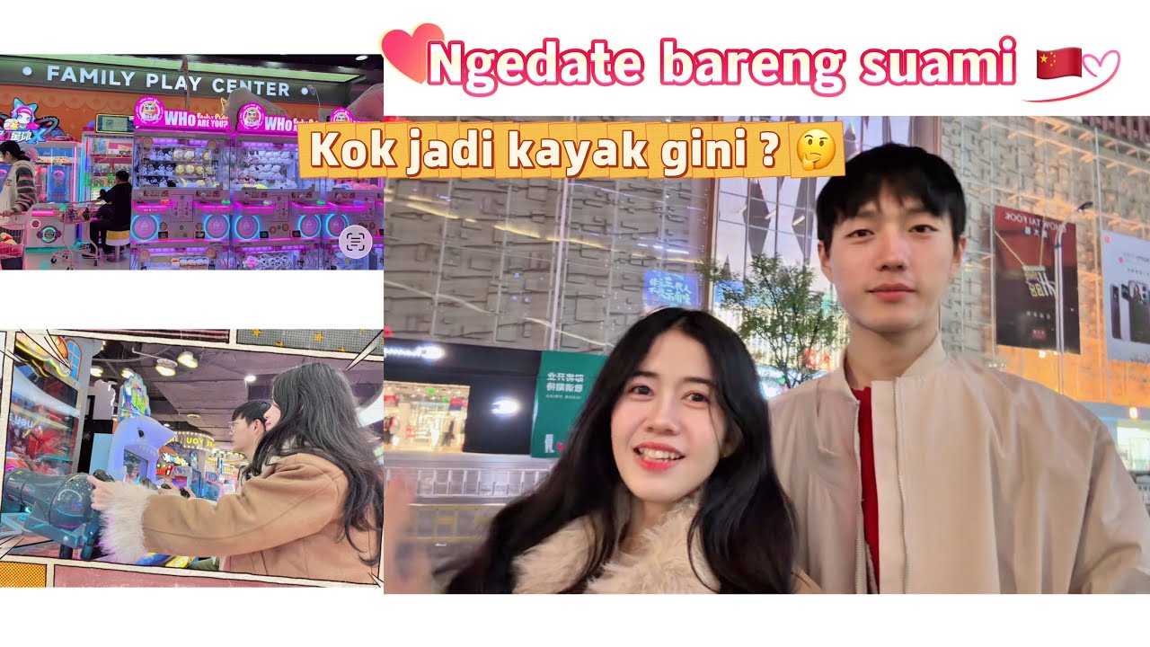 Main game sama suami china di MALL china 🇨🇳 aku kaget 😮 | China Indonesia Couple