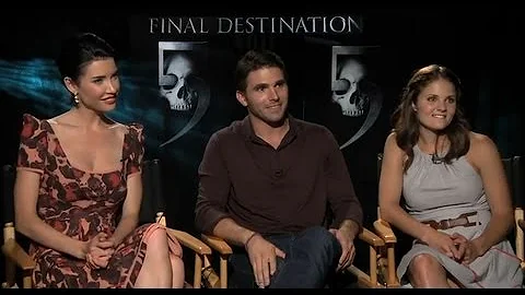 Final Destination 5 Interviews - Miles Fisher, Jac...