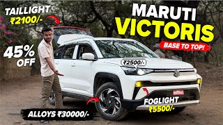 MARUTI VICTORIS LXI MODIFICATION✅MARUTI VICTORIS BASE TO TOP MODIFIED WITH PRICE✅VICTORIS TAILLIGHT