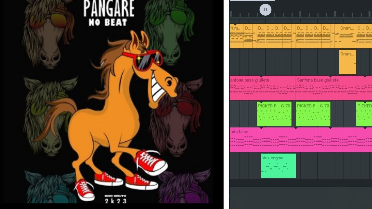 Loop Pangaré no beat Para(Fl Mobile)130,132 e 134 Bpm