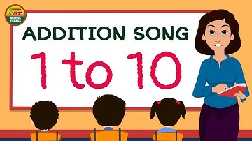 Addition Songs for kids 1 to 10  Addition for Kindergarten  1 to 10 addition song