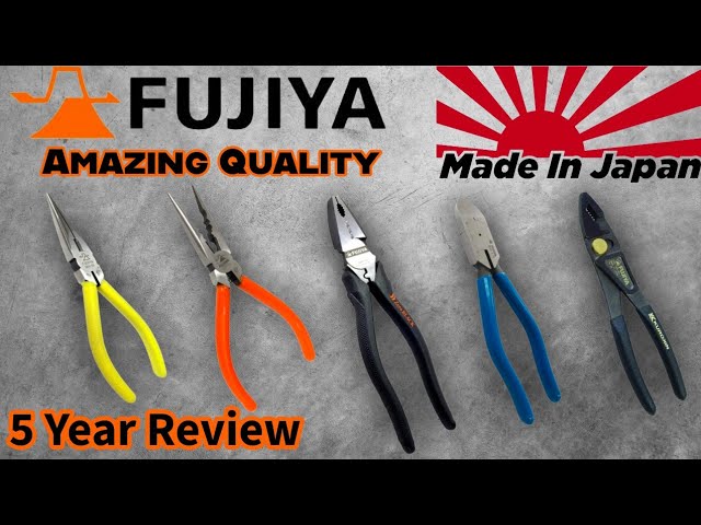 Long Term Review All of my Fujiya Pliers Made in Japan - YouTube