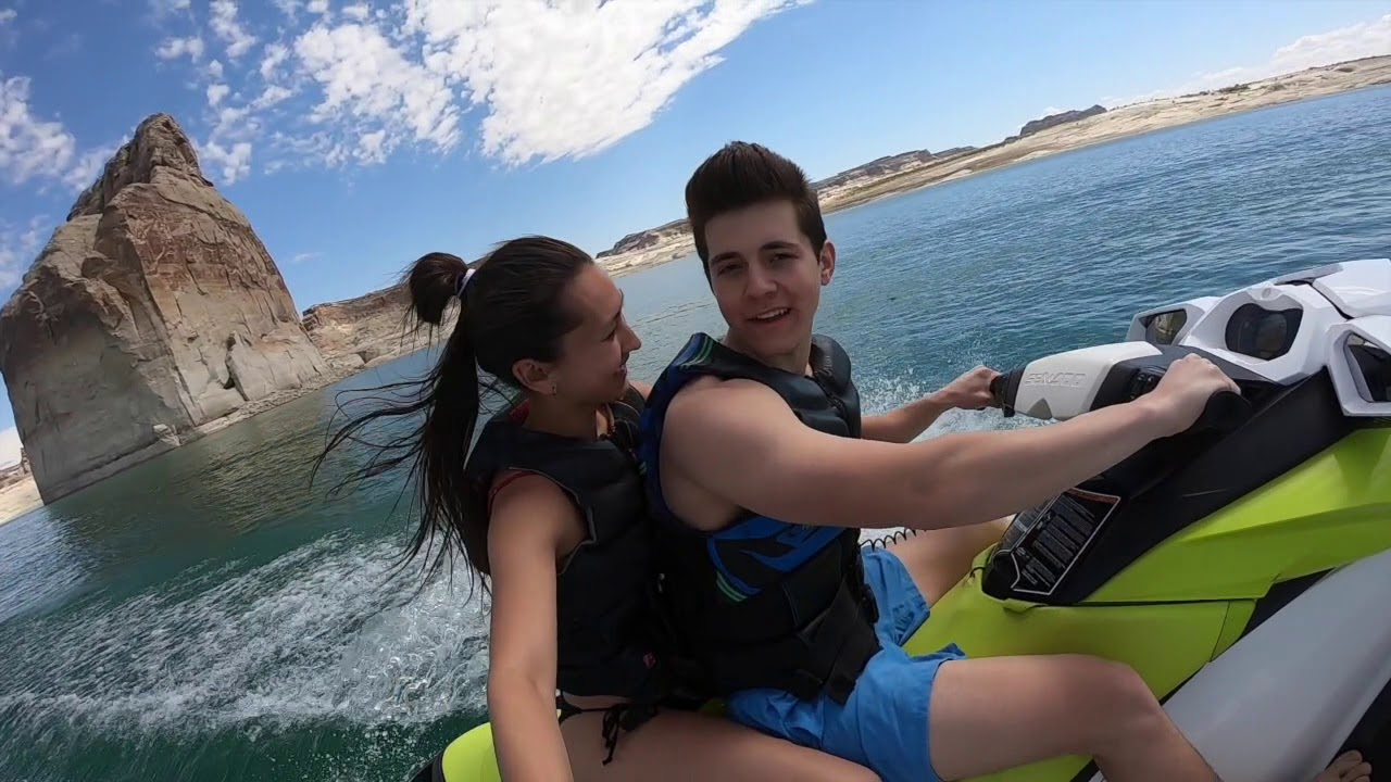Jet Skiing on Lake Powell YouTube