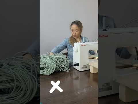 вот что нам помогает при шитье. шитье корзин из шнура, уроки, мастер классы #мк #советы