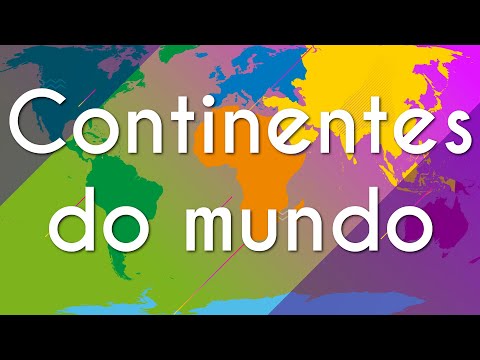 Vídeo: Partes do mundo: geografia dos continentes