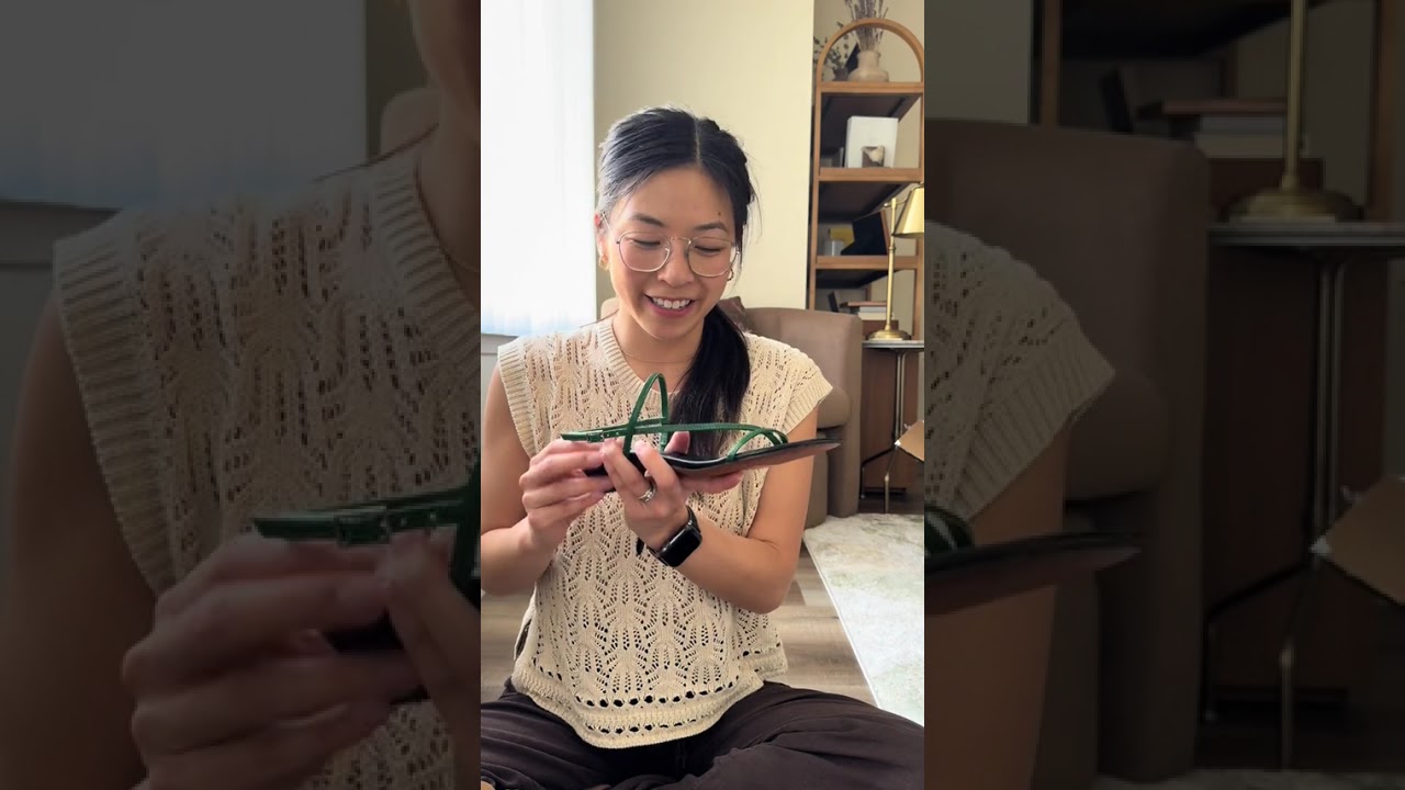 Unboxing my Madewell sale haul! Got the handwoven leather... #Shorts #lifeofdiana