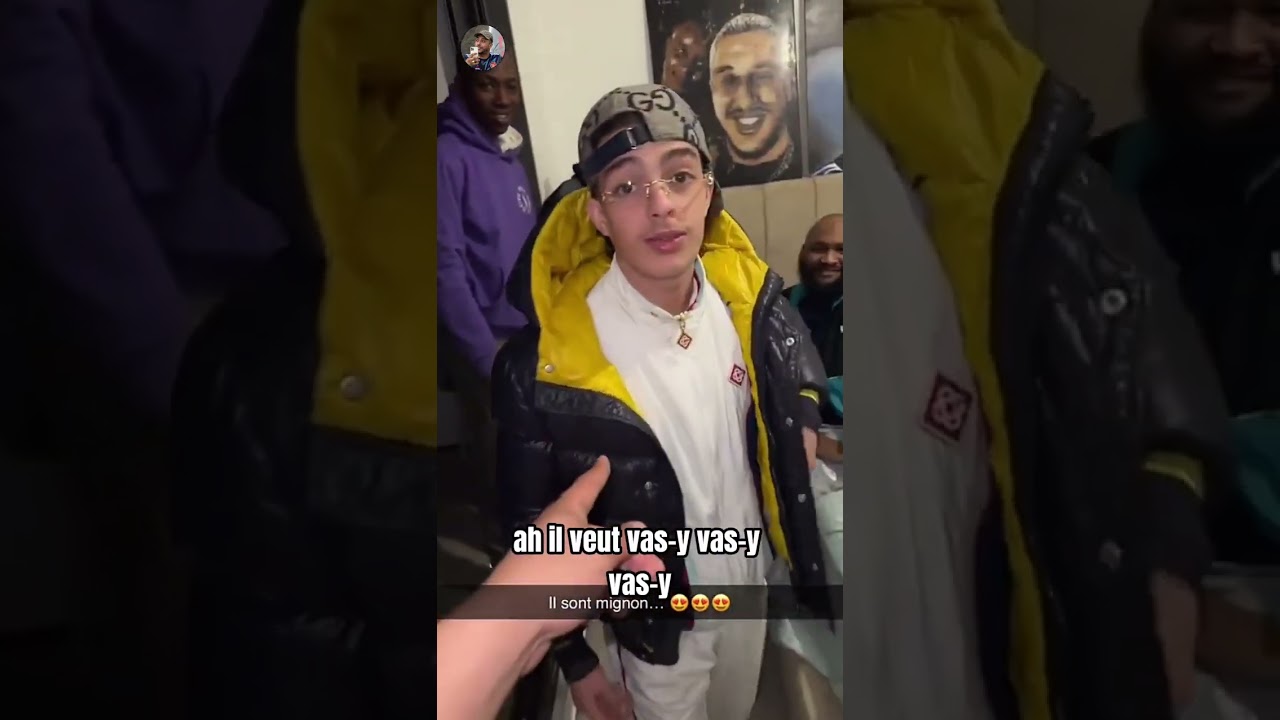 4B DONNE UN CALIN À LINA ❤️😂 