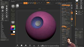 060 ZBrush Multi Component Eyeball