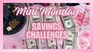 Mini Mondays 61 | Savings Challenges | Saving With $50