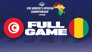 Tunisia v Guinea | Full Basketball Game