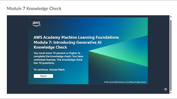 Module-7 Knowledge Check | Introducing Generative AI | Machine Learning Foundations