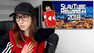 Slav Girl Reaction to SlavTube Rewind 2018