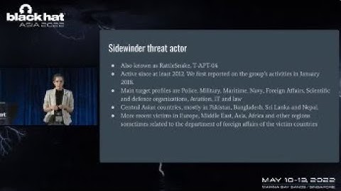 SideWinder Uncoils to Strike