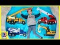 불이야 불! 브루더 소방차로 불을 꺼요. 중장비 인기동요 장난감 놀이Construction vehicle Nursery Rhymes for Kids [제이제이 튜브-JJ tube]