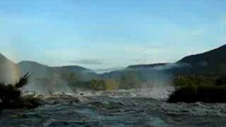 S Morgens Vroeg Bovenaan Epupa Falls