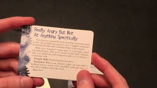 Onyx Path Condition Cards Review Part 2 - Overly Specific Condition Cards