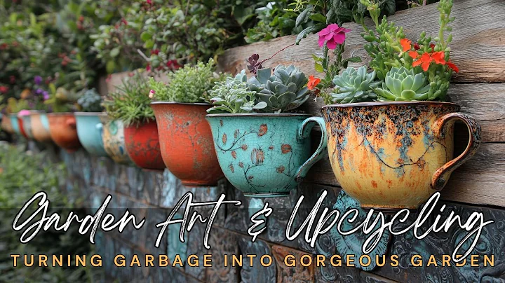 🌸♻️ DIY Garden Art & Creative Upcycling Ideas: Turning Garbage into Gorgeous Garden Decor thumbnail