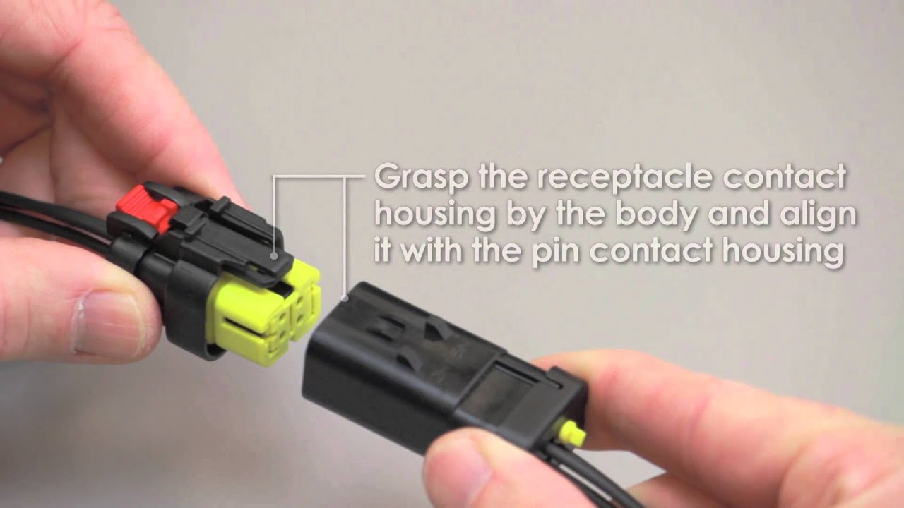 AMPSEAL 16 Connector Instructions YouTube