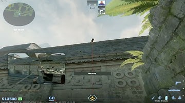 CS2 Ancient Cat smoke from CT spawn
